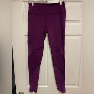 Victoria’s Secret Sport Knockout tight in vibrant purple with mesh detail